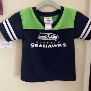 Seahawks toddler jersey shirt 3T
